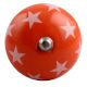 Orange Star Ceramic Wine Stopper (Pack Of One Piece)
